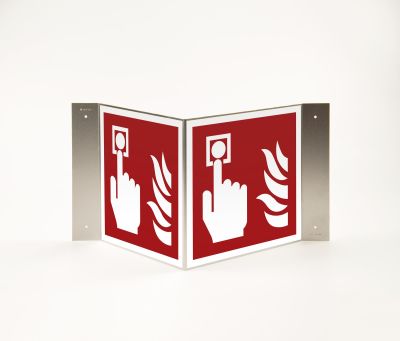 Brandschutzzeichen Brandmelder