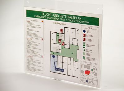 Rahmen Acryltasche Querformat