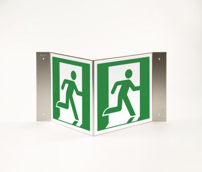 Rettungszeichen Notausgang (rechts)