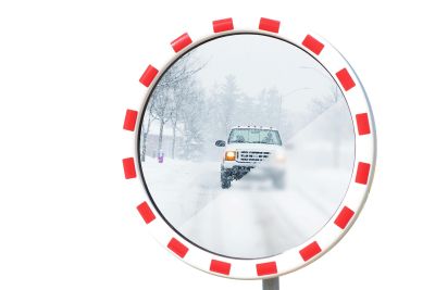 Verkehrsspiegel Acryl mit Heizung