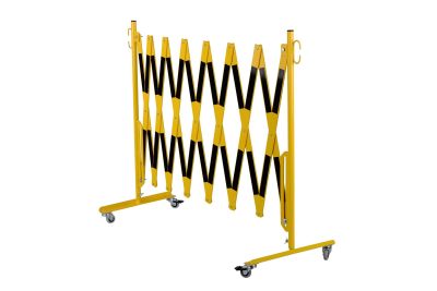 Scherengitter mit Rollenfüßen