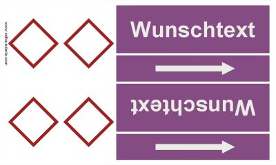 Textband nach DIN 2403, Gruppe 7 - Laugen