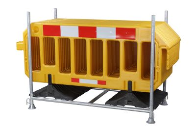 Lager- und Transportgestell inkl. Absperrgitter
