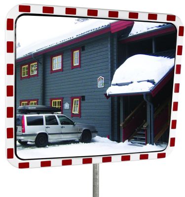 Verkehrsspiegel Polycarbonat mit Heizung